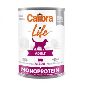 Calibra Dog Life Adult veprovina s brusnicama 400 g