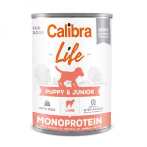 Calibra Dog Life Puppy & Junior janjetina s rižom 400 g