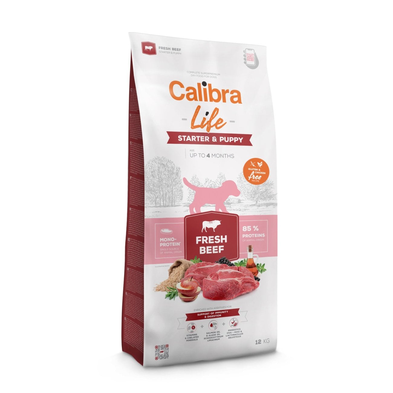 3047-calibra-dog-life-starter-puppy-fresh-beef-12kg.jpeg Calibra Dog Life Starter & Puppy Fresh Beef 12 kg