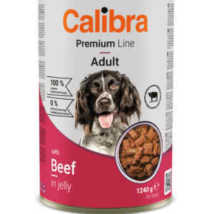 Calibra Dog Premium konzerva govedina u želeu 1240 g