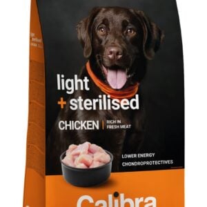Calibra Dog Expert+ Adult Light & Sterilised piletina 750 g