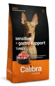 Calibra Expert+ Adult Sensitive & Gastro Support (puretina)
