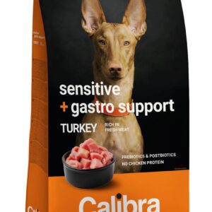 Calibra Dog Expert+ Adult Sensitive & Gastro Support (puretina) 750 g